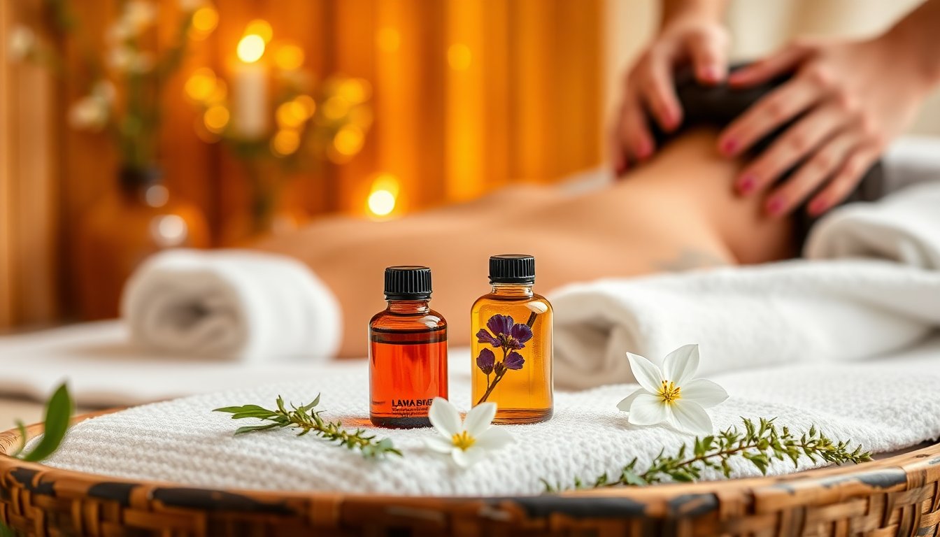 Massage aux Huiles Essentielles